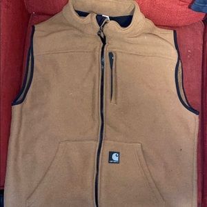 fleece carhartt vest